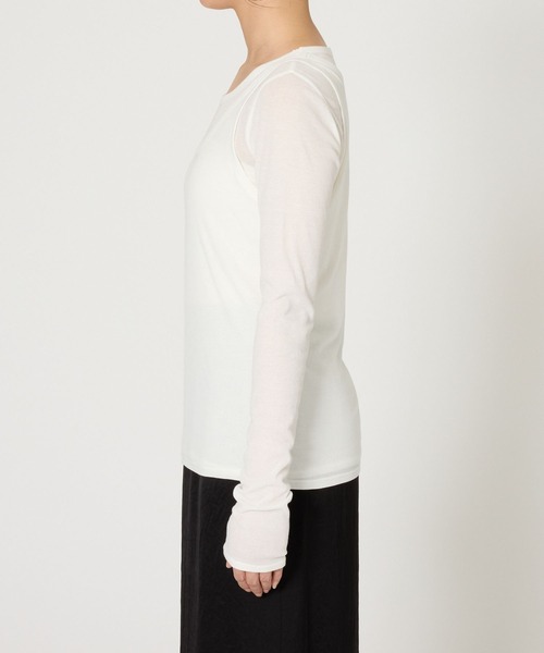 BABYLONＥ　新品　カットソー　ライン綺麗 BABYLONE｜レイヤードカットソー | Rakuten Fashion(楽天ファッション