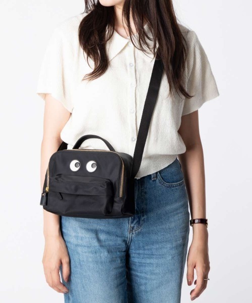 【美品】ANYA HINDMARCH ハンドショルダー 2way MAXIZIP ANYA HINDMARCH アニヤハインドマーチ ショルダーバッグ
