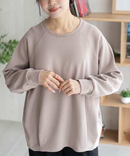 NAVY（ファッション） tシャツ NAVY 異素材切替プルオーバー