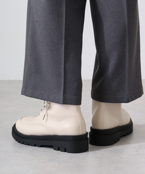 「LibertyDoll」 ブーツ 44 アイボリー メンズ_画像8