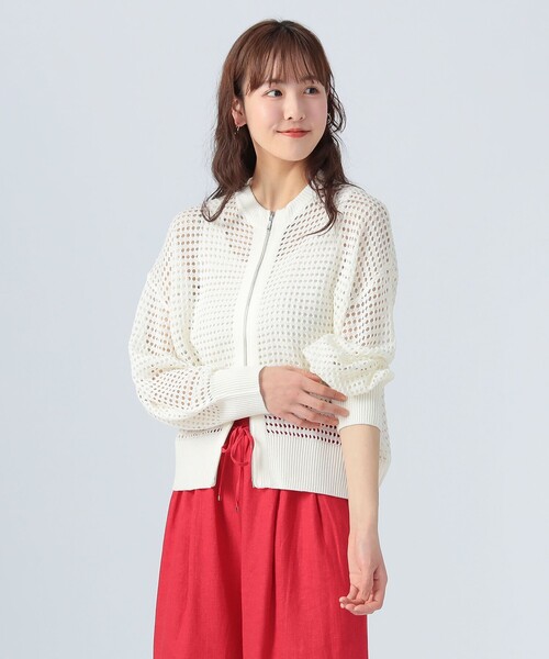 美品　BEAMS FUTURE ARCHIVE　メッシュニット　カーディガン 美品 BEAMS FUTURE ARCHIVE メッシュニット カーディガン - メルカリ