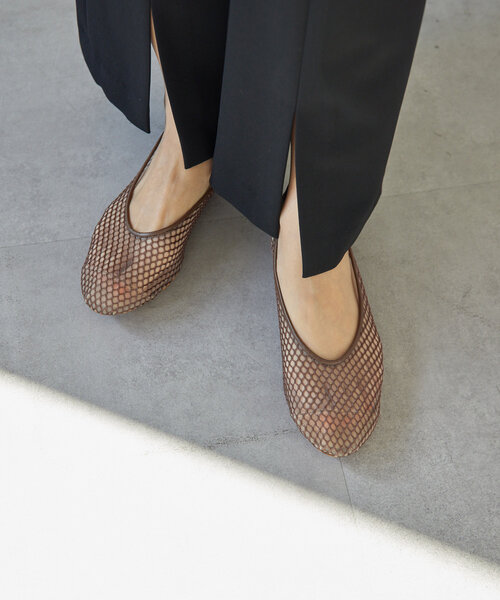 THE PAUSE パンプス 「THE PAUSE」メッシュフラットシューズ