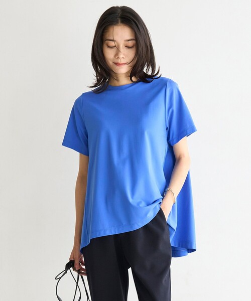 UNFILO（アンフィーロ） tシャツ BEAUTY FORM-T バックフレアTシャツ 