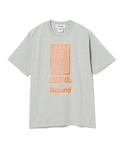 SAMUEL x Roland SP-404 MK2 Tシャツ　サイズ：L TOKYO CULTUART by BEAMS tシャツ 「別注」Roland × SAMUEL / SP
