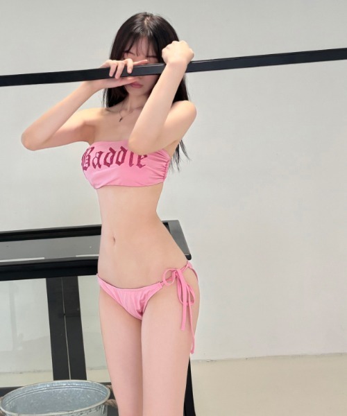 gossip!ロサンゼルス 水着 Y2K 「セクシー 水着」バンドゥ型 ビキニ