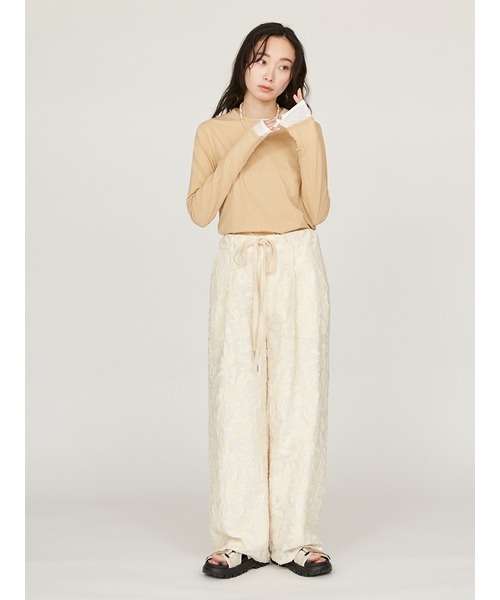 emmi tシャツ セミシアーベーシックトップス レディース