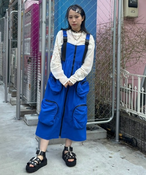 Candy Stripper CND TRACK ONE-PIECE レッド CND SWITCHED ONE