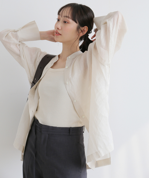 CITY SHOP ラミーシアーブラウス journal standard L'essage ブラウス シャツ ラミーシアーシャツ