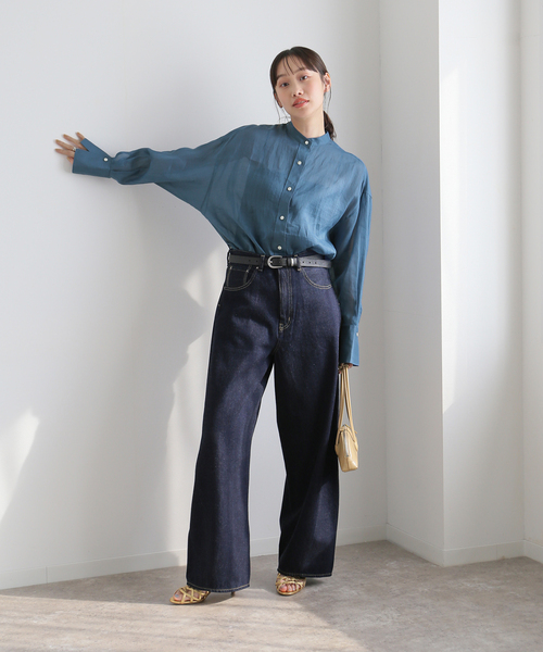 journal standard L'essage ブラウス シャツ ラミーシアーシャツ