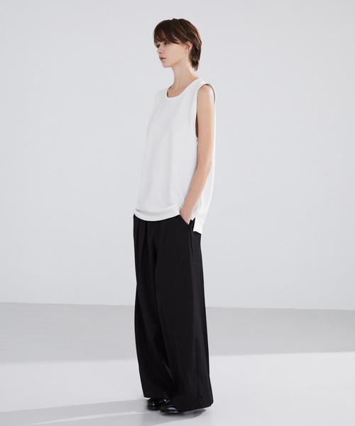 LUENNA タンクトップ 「LUENNA」Dry Touch Layered Tank Top / ドライ
