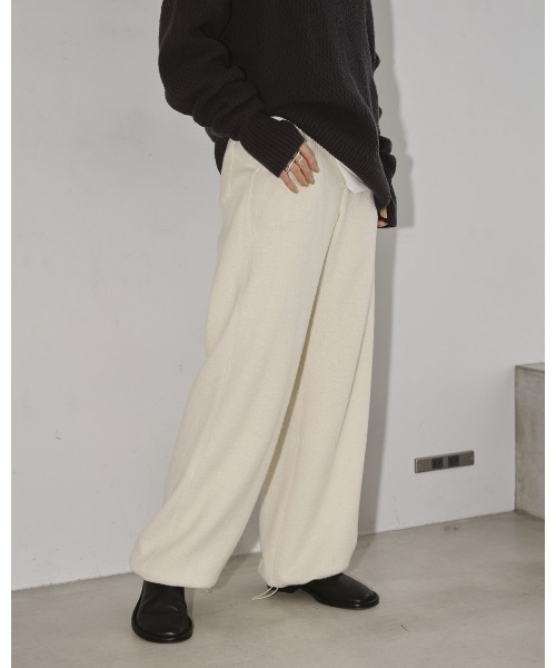 「TODAYFUL」 パンツ 36inch ベージュ レディース_画像3