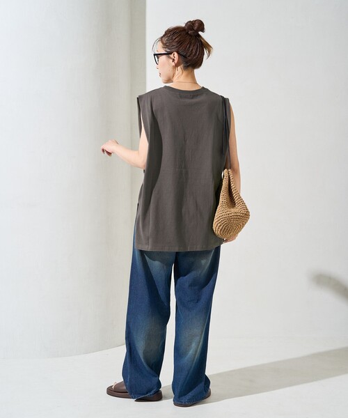 FREAK'S STORE tシャツ 限定展開 袖 インタック ノースリーブ T