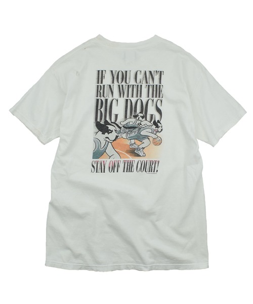 VINTAGE tシャツ 「ヴィンテージ古着」90's BIG DOG バックプリント T