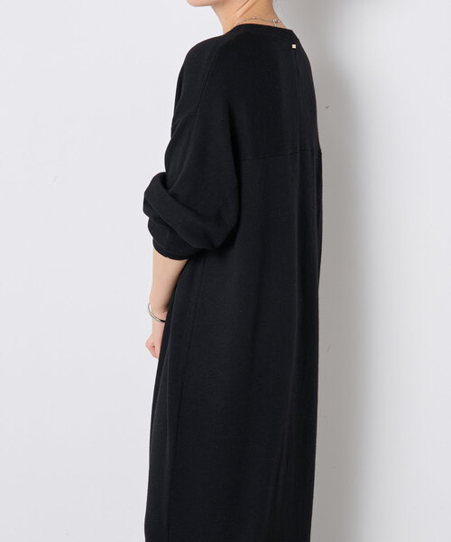 COLLAGE GALLARDAGALANTE ペイズリー ワンピース R147 COLLAGE GALLARDAGALANTE｜袖シアーツイルストライプワンピース