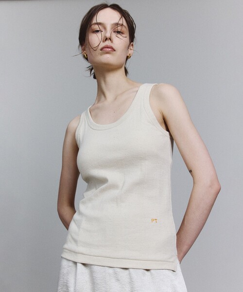 タンクトップ ノースリーブ 「別注」「Robert.P.Miller × 6」タンクトップ 25SS レディース Robert P. Miller タンクトップ ノースリーブ 「別注」「Robert