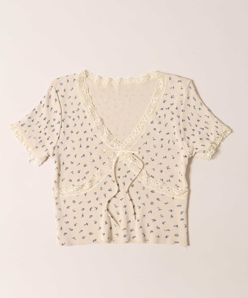 PHILLY（フィリー） tシャツ 半袖 「PHILLY」フラワープリントニット