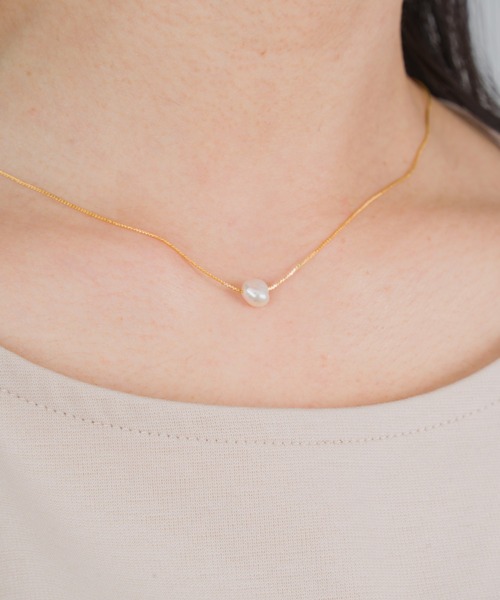 Caroline Najman ネックレス 「CAROLINE NAJMAN」ゴールドメッキ 