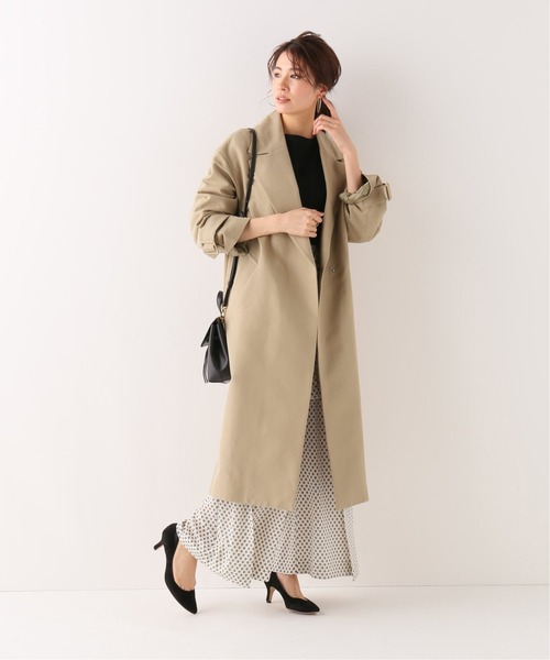 IENA イエナ チェスターコート キャメルブラウン 36サイズ IENA 「IENA」 チェスターコート 36 キャメル レディース