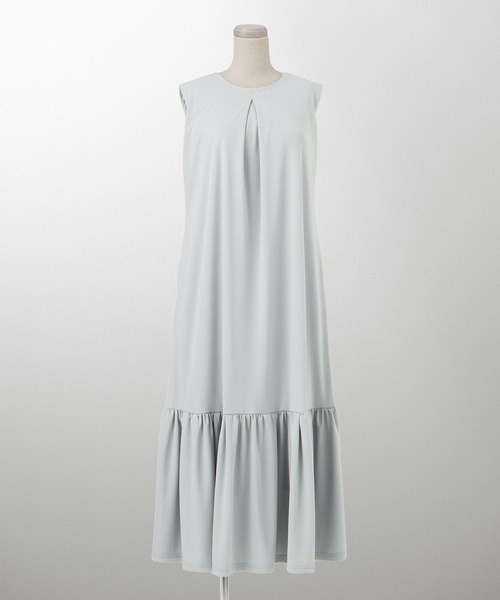 HUIT bouquet ワンピース カップ付き フリルヘム : ZOZOTOWN