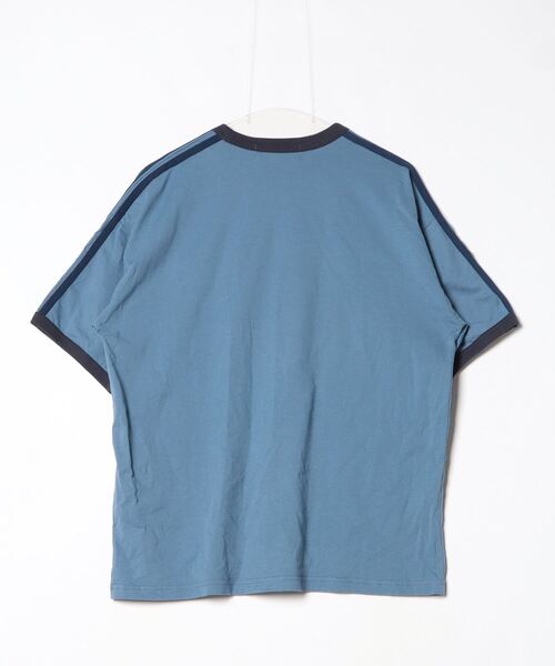 「PUBLUX」 「;」半袖Tシャツ SMALL サックスブルー メンズ