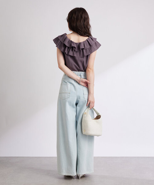 La boutique Bonbon ブラウス シャツ 「最強愛され」ギャザー