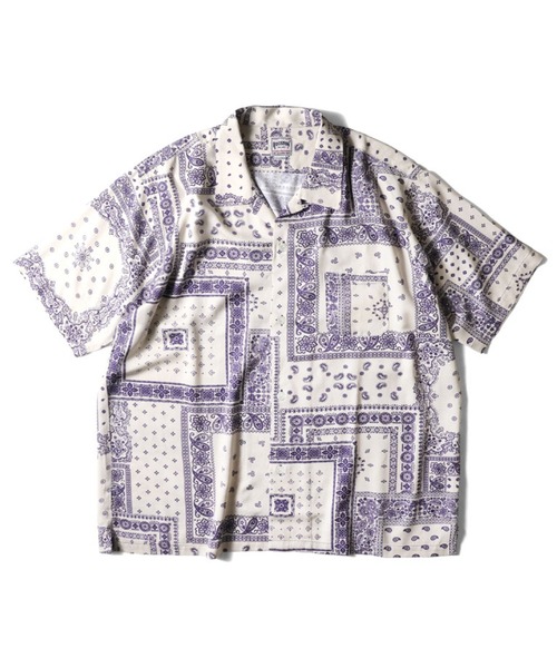 HOUSTON シャツ 「HOUSTON ヒューストン」BANDANA ALOHA SHIRT HOUSTON シャツ 「HOUSTON ヒューストン」BANDANA ALOHA SHIRT