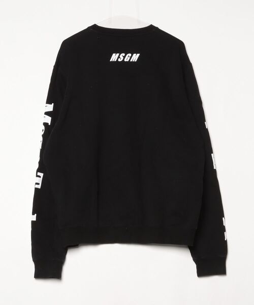 MSGM ブラック スウェット Lサイズ MSGM 「MSGM」 スウェットカットソー L ブラック メンズ
