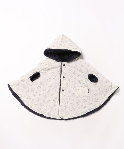 Combi mini ベビー ふわふわボアくま耳3WAYケープ : ZOZOTOWN Yahoo!店