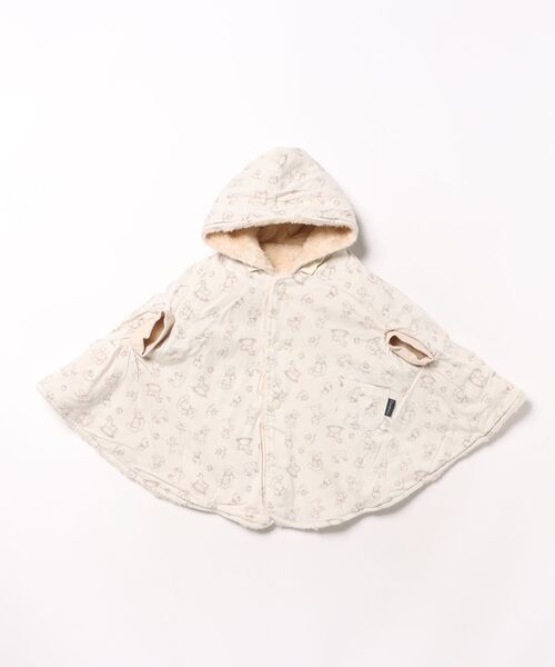 Combi mini ベビー ふわふわボアくま耳3WAYケープ : ZOZOTOWN Yahoo!店