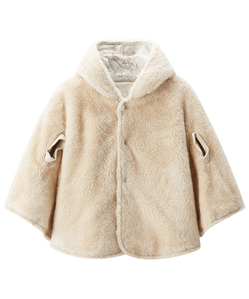 Combi mini ベビー ふわふわボアくま耳3WAYケープ : ZOZOTOWN Yahoo!店