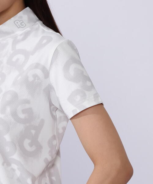 PEARLY GATES tシャツ 「PEARLY GATES」PGロゴデニム柄Pe