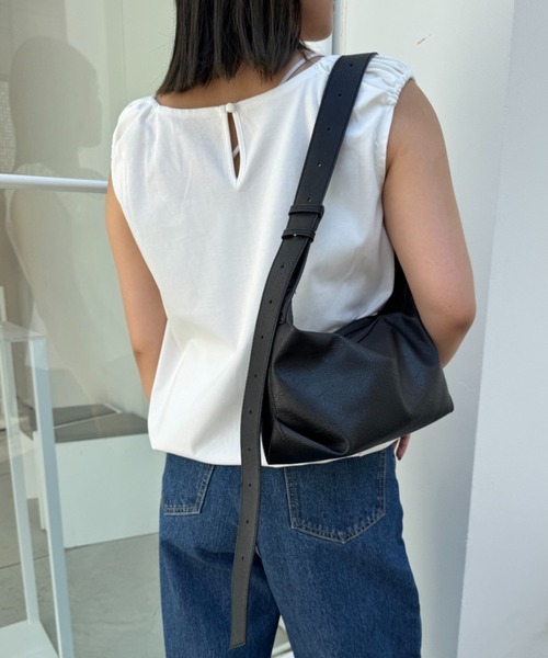 人気，格安 アメリヴィンテージ ☆ レザー 2WAY ラウンド バッグ 