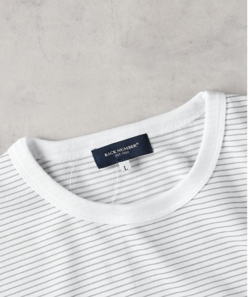 BACK NUMBER tシャツ BACK NUMBER(バックナンバー)「メンズ」裾ロゴ