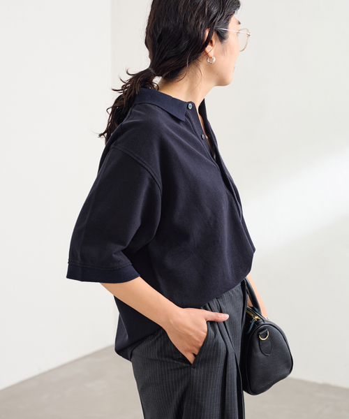 FRAMeWORK ポロシャツ ポロ LOEFF/ロエフ 別注ポロシャツ