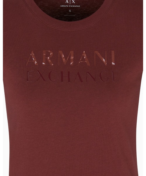 【ARMANI EXCHANGE】ブランドロゴ 半袖Tシャツ 関税送料込 Buy Armani Exchange Logo 100% Cotton T-Shirt from Next USA