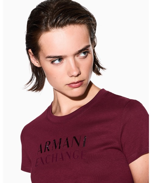 関税込 A/X ARMANI EXCHANGE スリムフィット クルーネック T ARMANI EXCHANGE tシャツ 「A|X アルマーニ エクスチェンジ