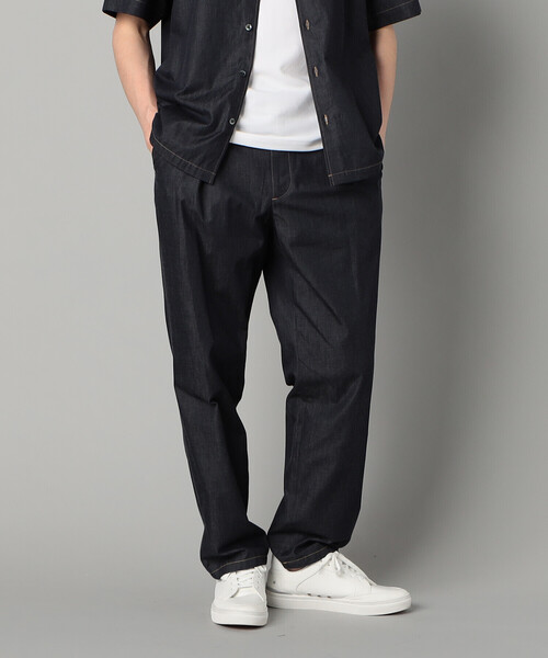 COMME CA MEN（コムサメン） スラックス 岡山織り超長綿高密度デニム