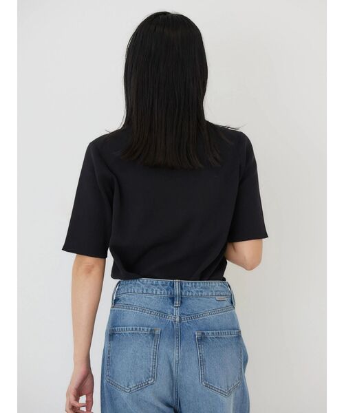 「AMERICAN HOLIC」 半袖カットソー M ブラック レディース
