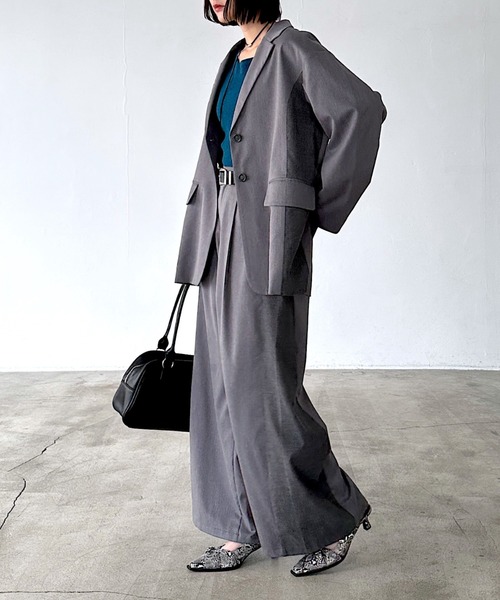 PAGEBOY（ページボーイ） スラックス パンツ 「セットアップ対応