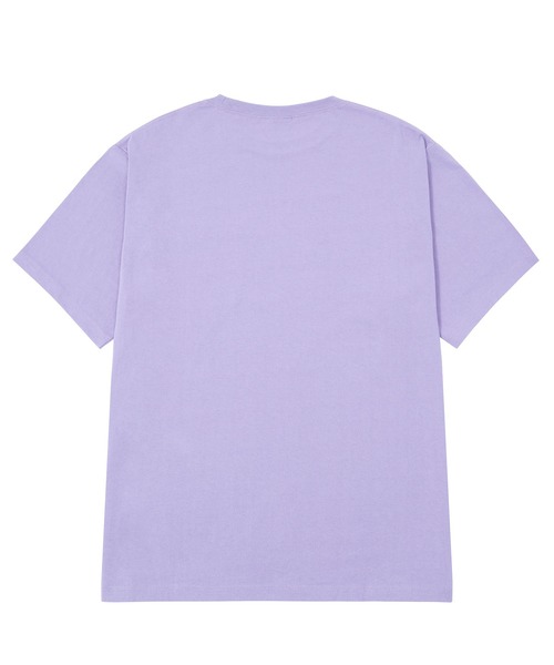 「HUF」 半袖Tシャツ MEDIUM ライトパープル メンズ