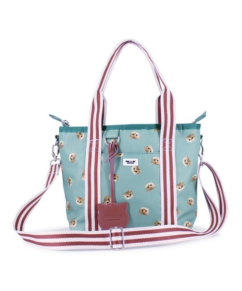 「PAUL & JOE ACCESSOIRES」 ショルダーバッグ FREE ワイン レディース_画像7