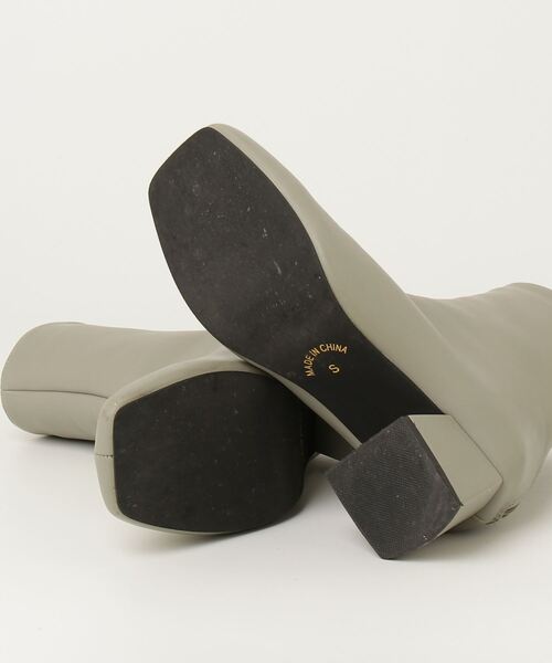 「menue」 ショートブーツ S ライトグリーン レディース_画像3