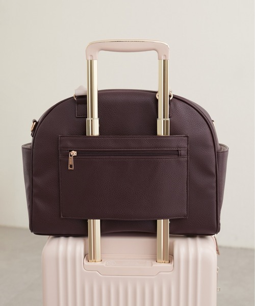 natural couture osono ボストンキャリーオンバッグ　ブラック natural couture ボストンバッグ osonoボストンキャリーオンBAG