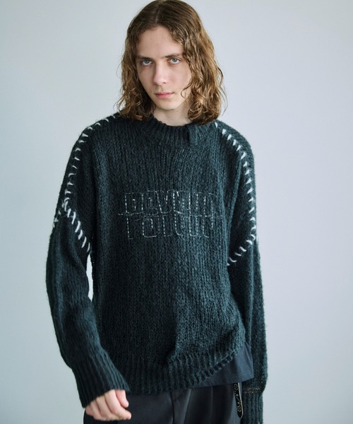 OPULENCE ニット セーター Sheer Knit シアーモヘアニット レディース