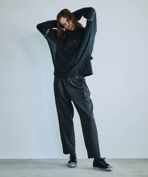OPULENCE ニット セーター Sheer Knit シアーモヘアニット レディース