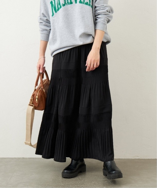 「JOURNAL STANDARD」 フレアスカート 36 ブラック レディース_画像4