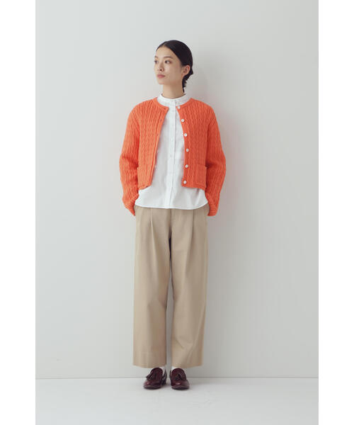 「human woman」 チノパンツ MEDIUM ベージュ レディース_画像7