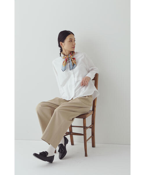 「human woman」 チノパンツ MEDIUM ベージュ レディース_画像9