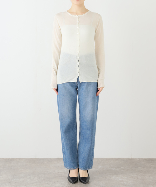 SLOBE IENAカーディガン コットンシルク2wayカーディガン レディース SLOBE IENA｜コットンシルク2wayカーディガン | Rakuten Fashion