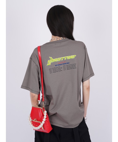 PAMEO POSE パメオポーズ　人気トップス PAMEO POSE（パメオ ポーズ） 長袖ブラウス FREE レッド レディース